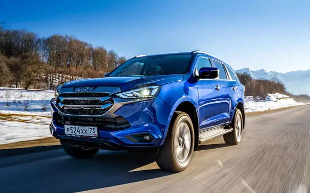 Isuzu Mu-X: рама, дизель, автомат и part-time