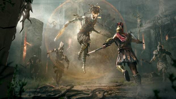 Спартанка против Медузы — 10 минут геймплея Assassin's Creed Odyssey
