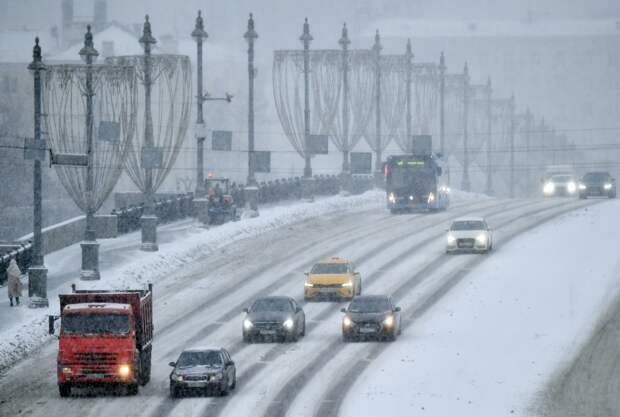 В центре Москвы перекрыли движение