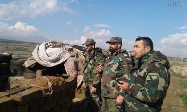 Сирия: ФАН публикует видео изнутри пулеметной точки САА в провинции Аль-Кунейтра