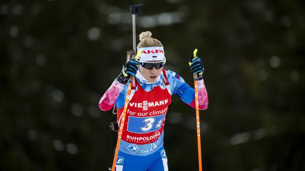 Анфиса Резцова прокомментировала выступление дочери в эстафете на этапе КМ в Рупольдинге