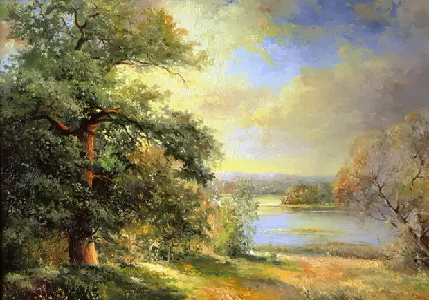 Латвийский художник-пейзажист Jan Bartkevics (Ян Барткевич)