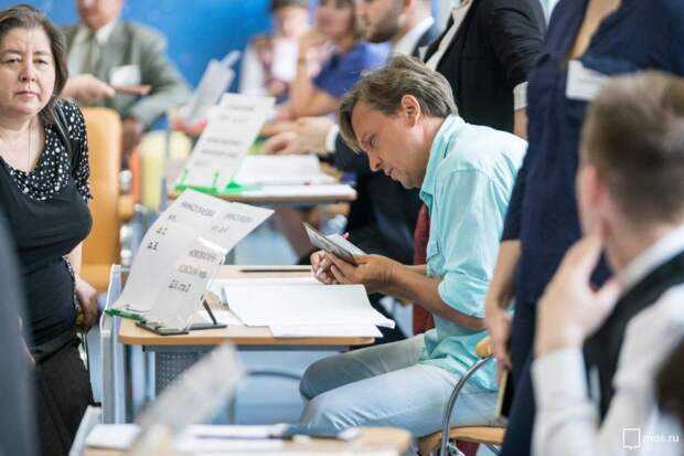 МГИК: Голосование в Москве продолжается до 22 часов. Фото: mos.ru