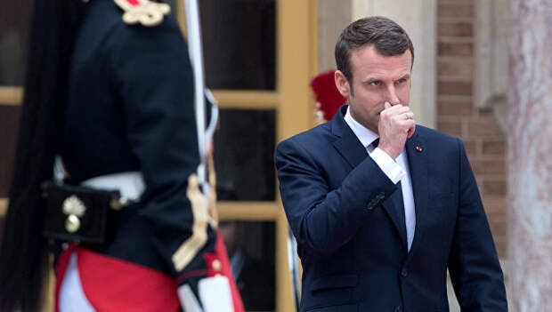 Президент Франции Эммануэль Макрон