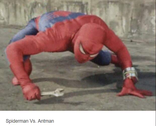 spiderman vs. antman