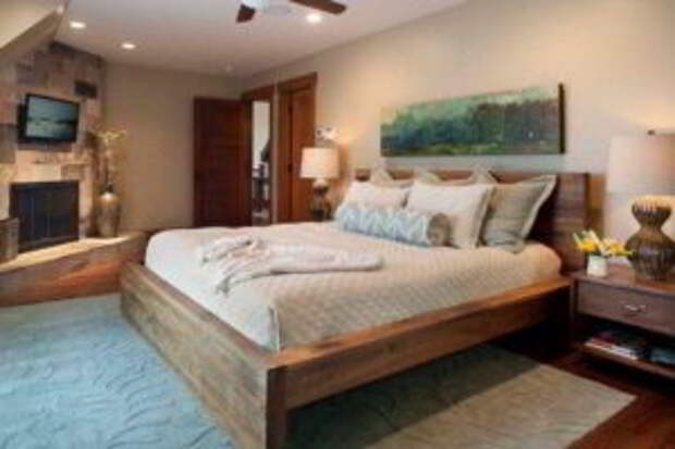 деревянные спальни фото 3