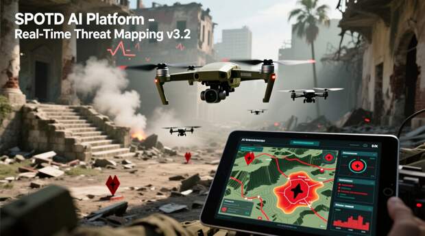 Новый ИИ позволяет дронам вести эффективный поиск мин без GPS