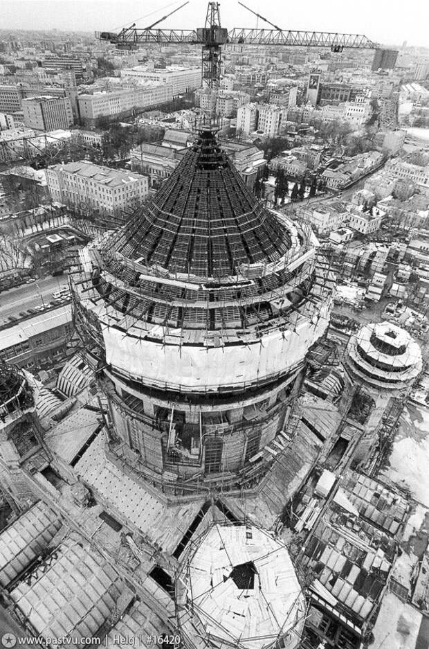 Прогулка по Москве 1995 года 90-е, москва, фотографии