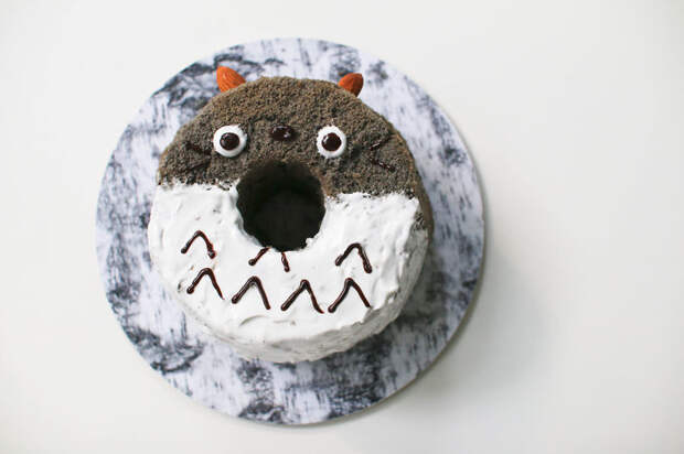 Totoro Chiffon Cake