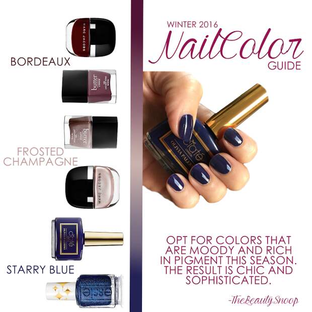 winter 2016 nail color trends