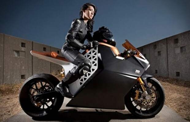 Mission One Electric Motorcycle.