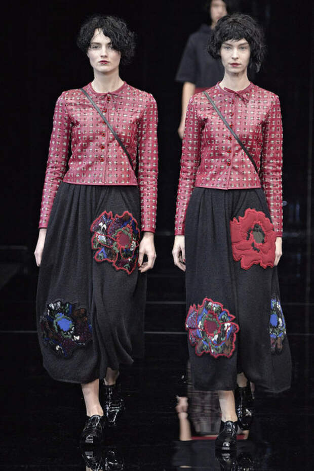 Emporio Armani Fall 2015.