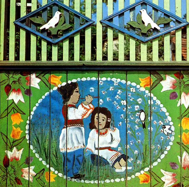 Как разрисовывали сельские дома в Советской Молдавии! Национальное ...