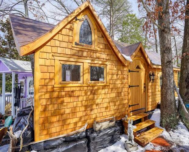 Крошечные дома людей, довольных жизнью (22 фото)