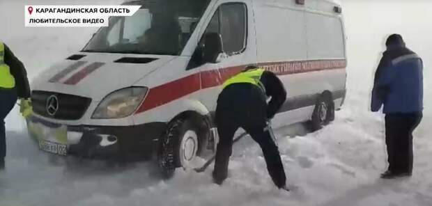 Полицейские вывели 3,5 тысячи автомобилей с трассы Караганда – Астана