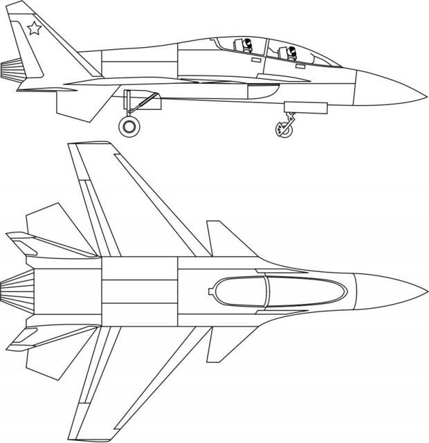 Многоцелевой учебно-боевой истребитель С-54