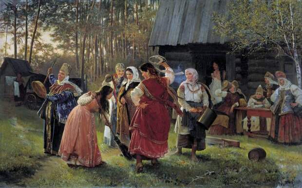 Корзухин - Девичник. 1889