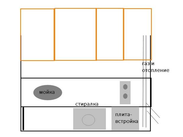 фото:Вот оба плана, первоначальный и тот, который был принят.