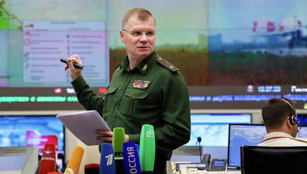 Спикер Минобороны РФ Игорь Конашенков Спикер Минобороны РФ Игорь Конашенков