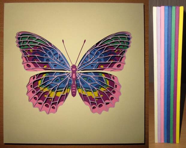 Панно из бумаги – современный стиль вашего интерьера (75 фото)