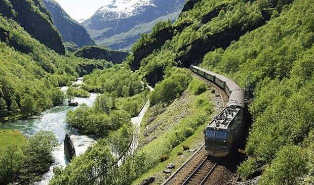 5. Flam Line, Норвегия 5. Flam Line, Норвегия железная дорога, поезд, путешествие