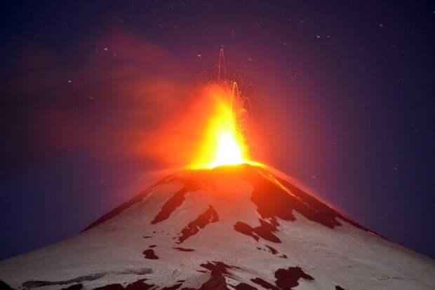 извержение вулкана Вильяррика-8