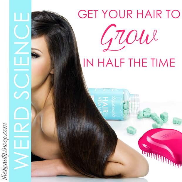 ways to grow your hair long in half the time