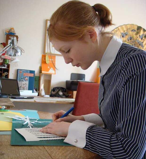 Бумажные коллажи Sarah Dennis Сары Деннис