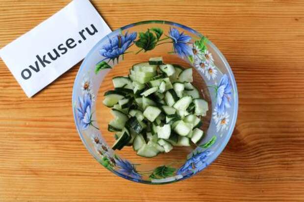 Салат из редиса и яиц