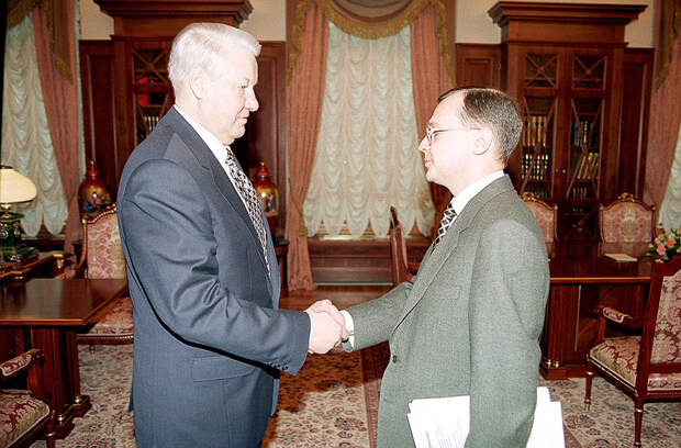 Прогулка по Москве 1998 года