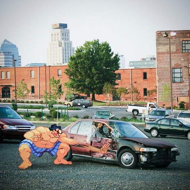 8-битные игры в жизни Street Fighter 2