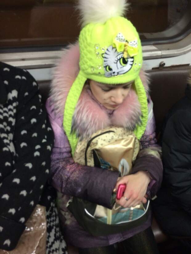 Модники питерского метро Санкт - Петербург, люди, метро, подземка, фрики