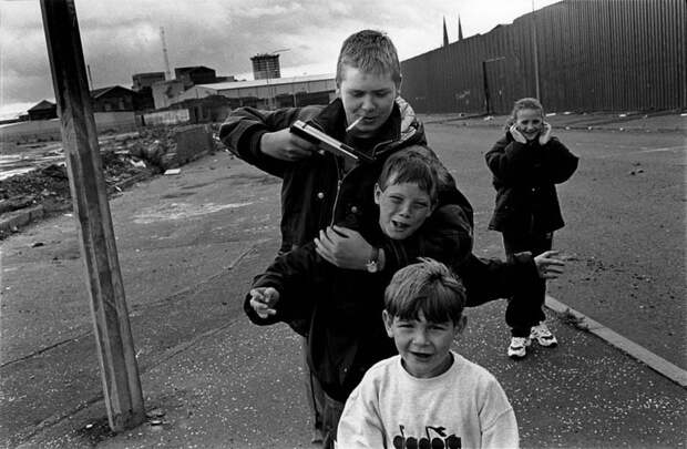 1980. Игры ирландских подростков Увидеть, исторические, фото