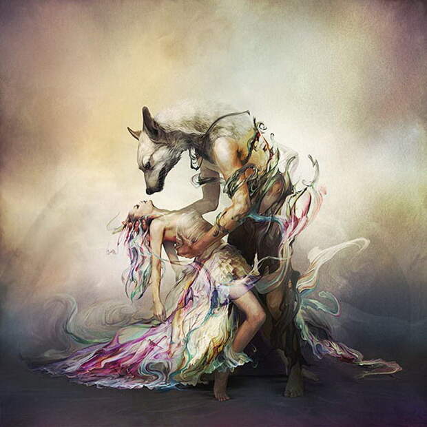Странные картины Ryohei Hase