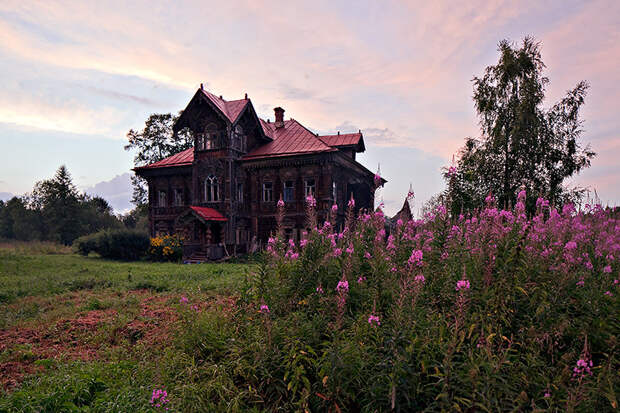 Два удивительных затерянных дома в Костромской области архитектура, история, своими руками, сделай сам