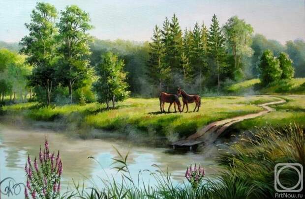 Туманное утро (700x457, 258Kb)