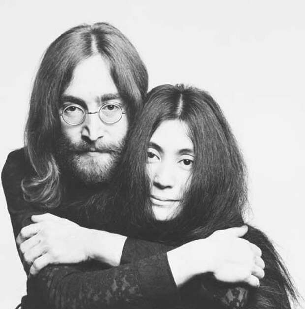 Джон Леннон и Йоко Оно. Фото / John Lennon & Yoko Ono. Photo 