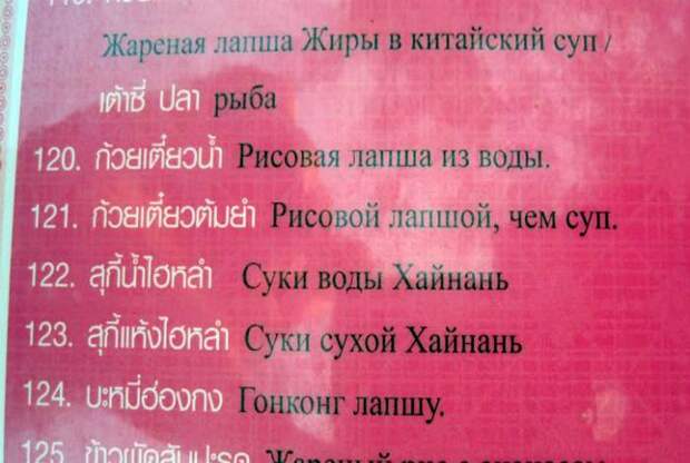Уморительные иностранные вывески, над которыми русским остается только поржать (19 фото)