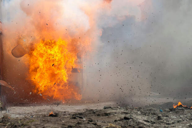 ТАСС: ВСУ нанесли ракетный удар по Свердловску в ЛНР, произошел пожар