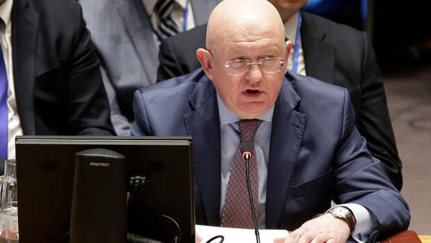 Небензя не позволил прервать свое выступление в СБ ООН