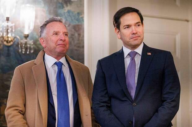 Спецпосланник Уиткофф и госсекретарь, помощник по нацбезу Рубио.jpg