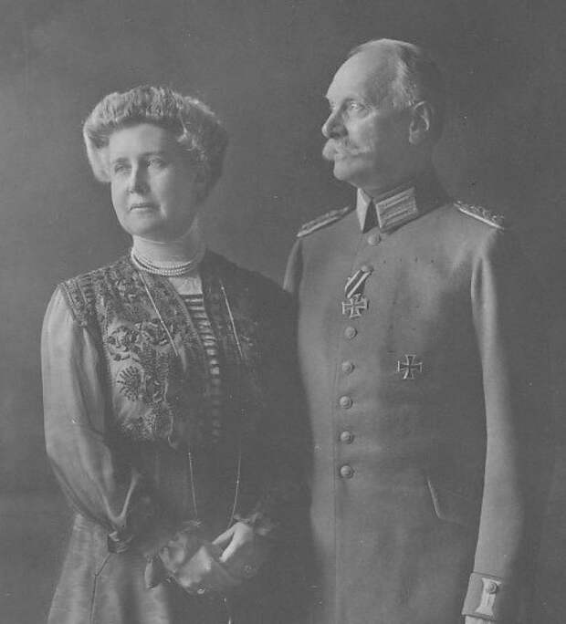 Великая Герцогиня Бадена Хильда Люксембургская и Великий герцог Бадена Фридрих II