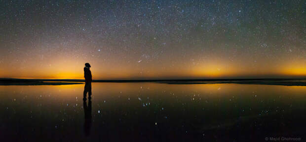 Majid Ghohroodi «Бесконечное небо». звёзды, небо, пейзажи, фото