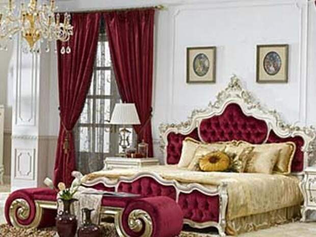 роскошный дизайн для спальни