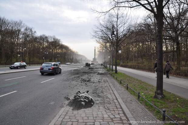 39. Берлин 1945-2010. Улица 17 июня. Связь времен, берлин, история, фото