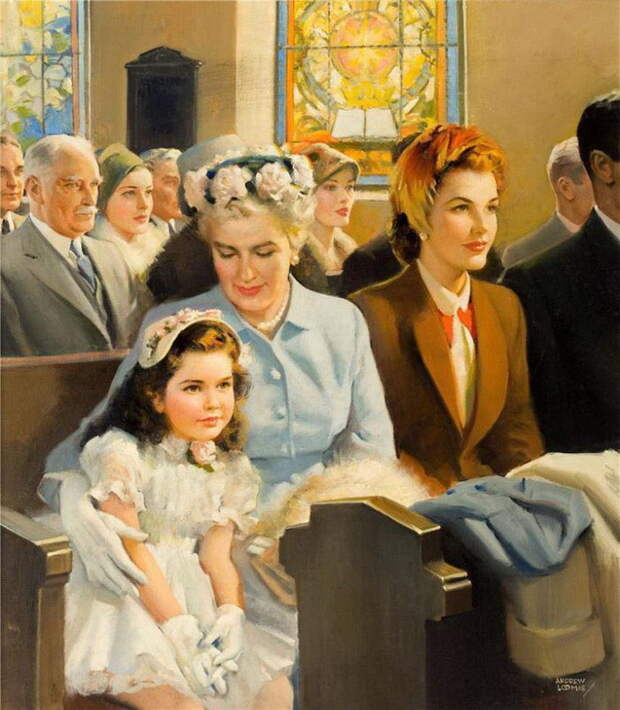 Классика XX века: художник Andrew Loomis Классика XX века: художник Andrew Loomis