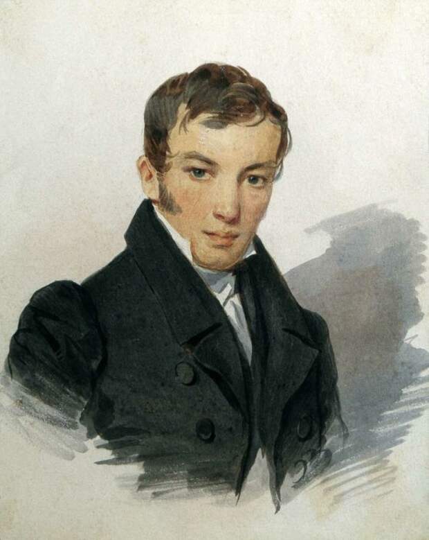 П. Ф. Соколов, портрет В. А. Жуковского П. Ф. Соколов, портрет В. А. Жуковского