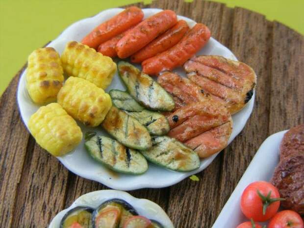 Кулинарные миниатюры. Смешная еда Кулинарные миниатюры. Смешная еда