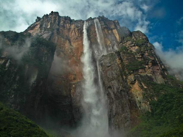 5. Водопад Анхель водопады, красота, природа