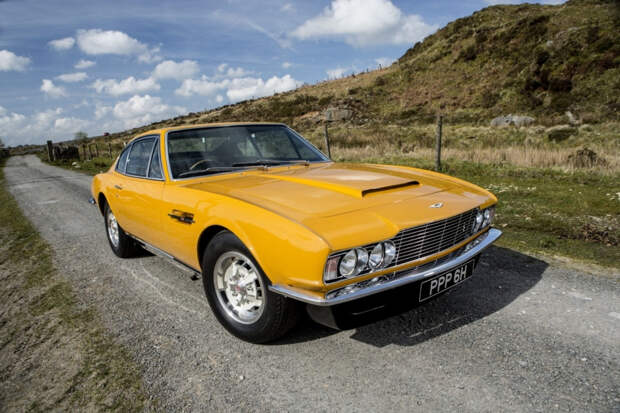 Aston Martin DBS классика, олдтаймер, старые автомобили